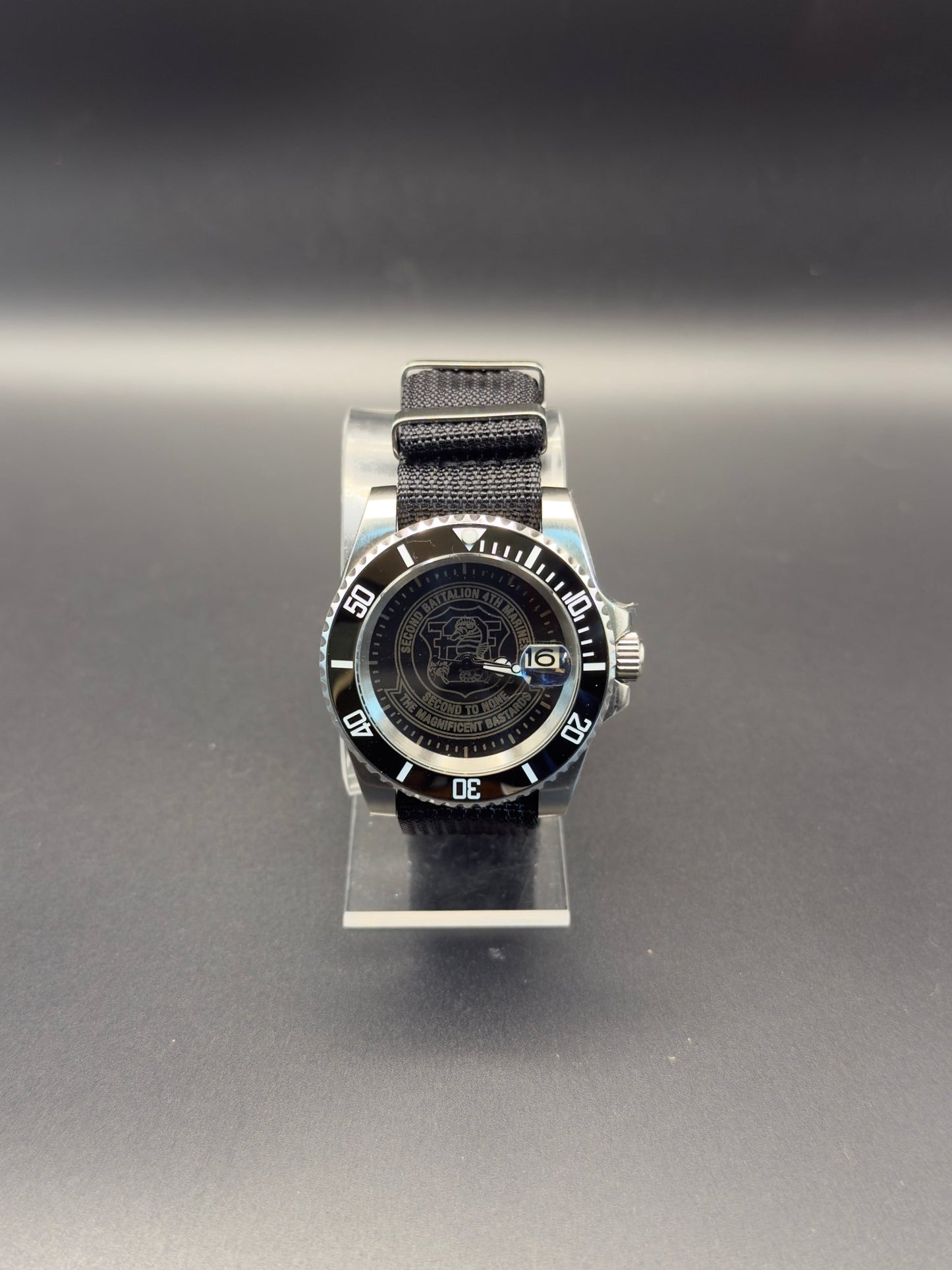 2nd Battalion 4th Marines Diver - Custom Watch by Cartridge & Crown. - Watch. variant_title.