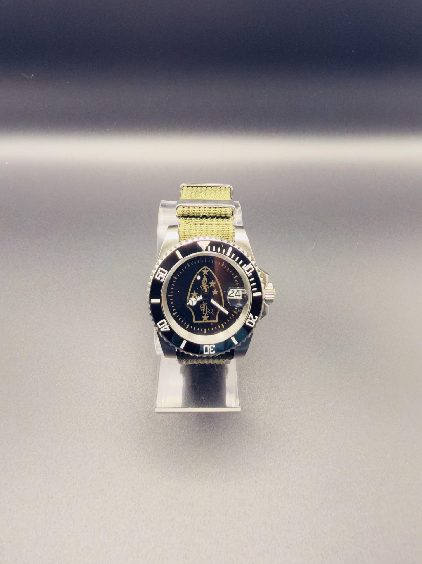 2nd Marine Division Diver - Custom Watch by Cartridge & Crown. - Watch. variant_title.