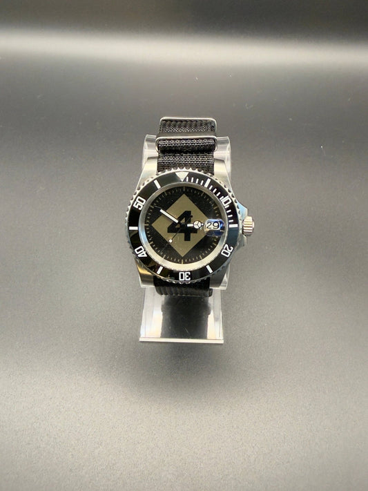 4th Marine Division Diver - Custom Watch by Cartridge & Crown. - Watch. variant_title.
