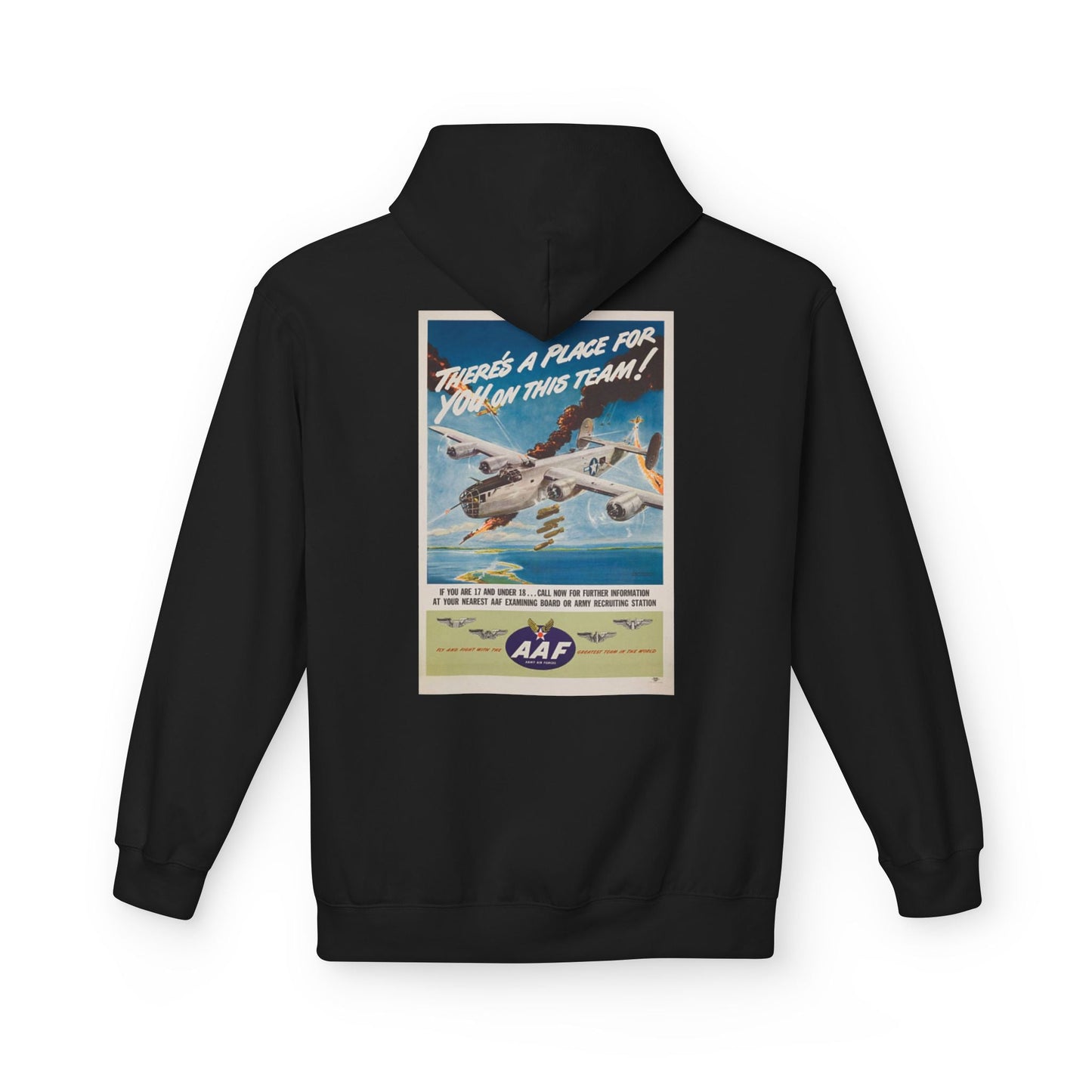 Department of the Army Recruiting Poster Hoodie - Custom Watch by Cartridge & Crown. - Hoodie. variant_title.