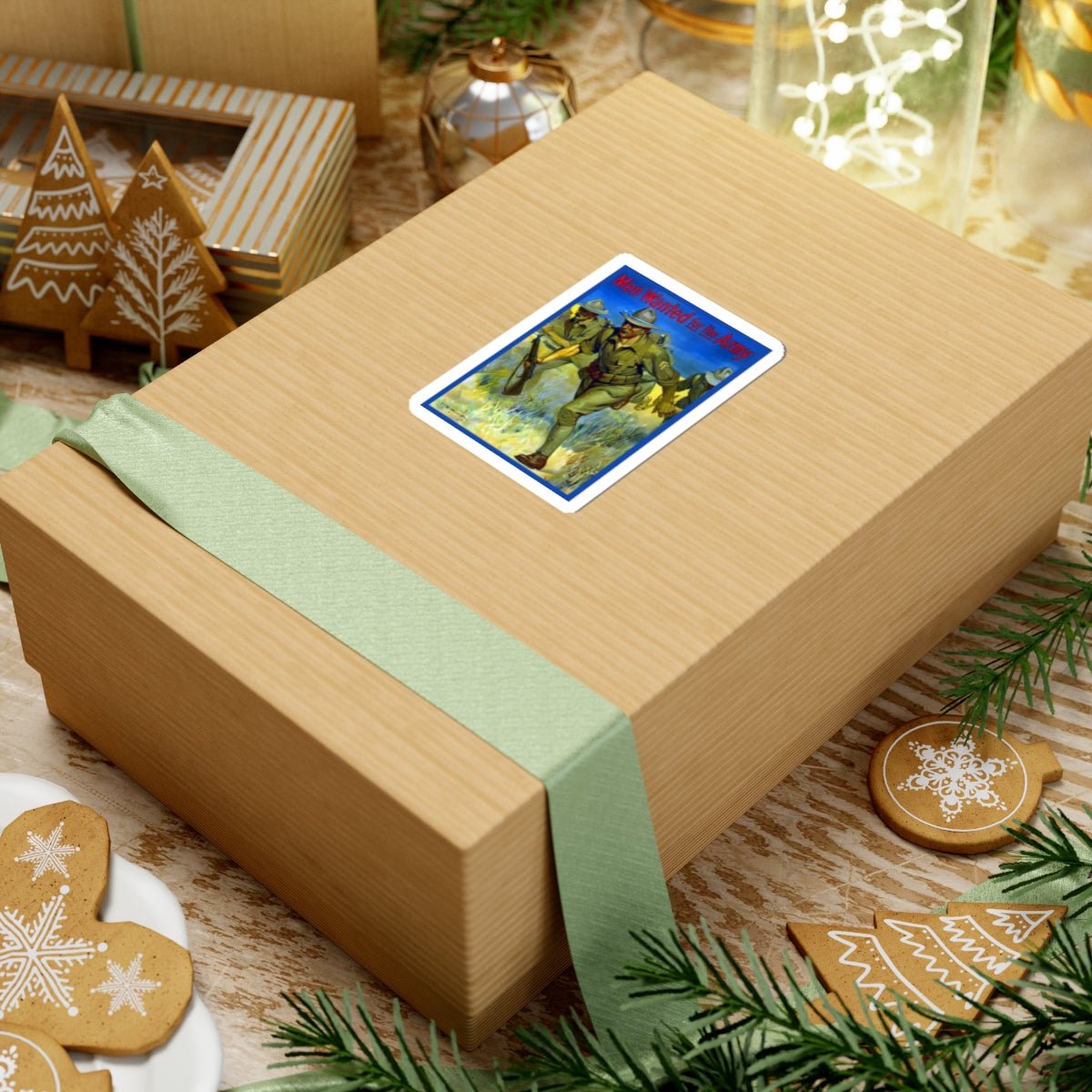 U.S. Army Recruiting Poster Sticker - Custom Watch by Cartridge & Crown. - Paper products. variant_title.