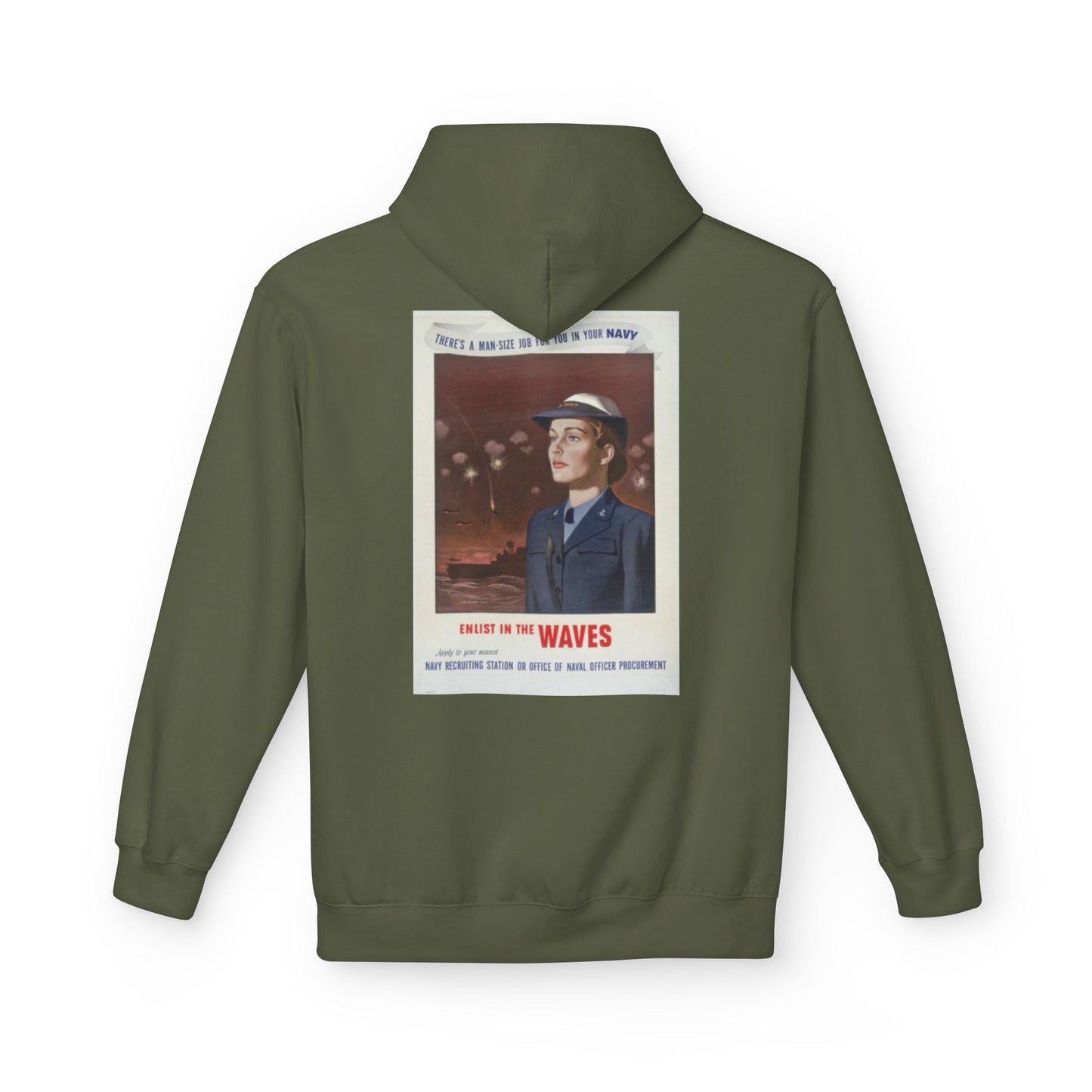 U.S. Navy Recruiting Poster Hoodie - Custom Watch by Cartridge & Crown. - Hoodie. variant_title.