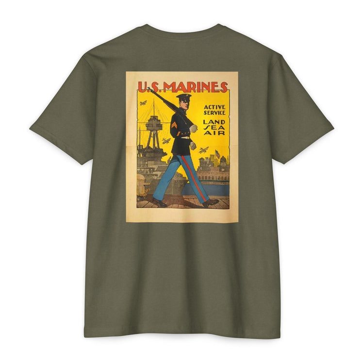4th Mar Div T-Shirts - Cartridge & Crown