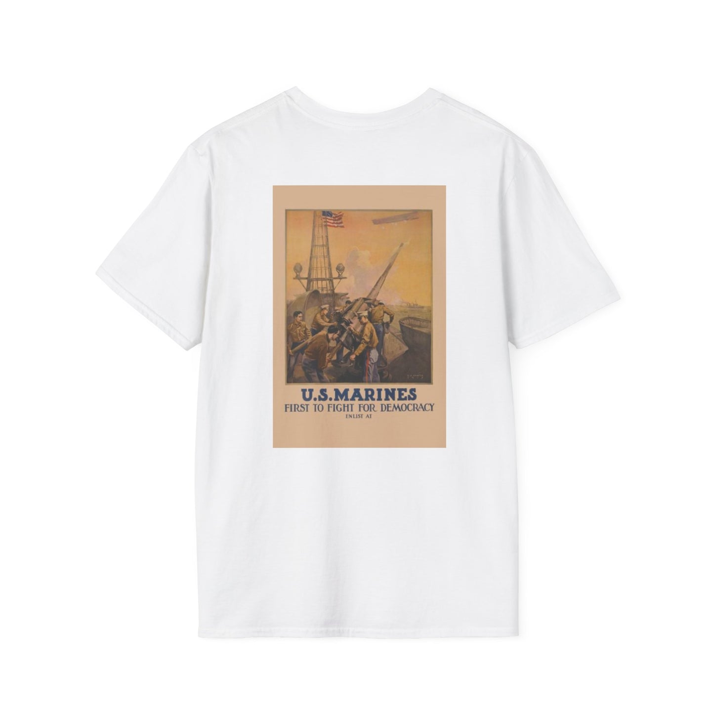 2nd Marine Division Recruiting Poster T-Shirt