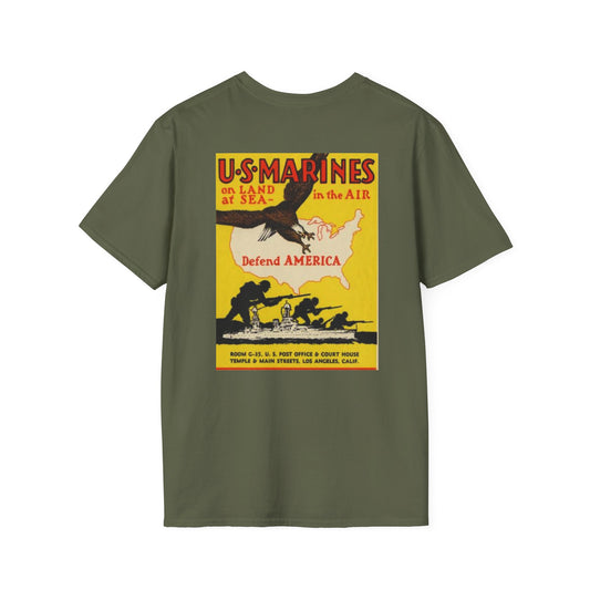 1st Marine Division Recruiting Poster T-Shirt