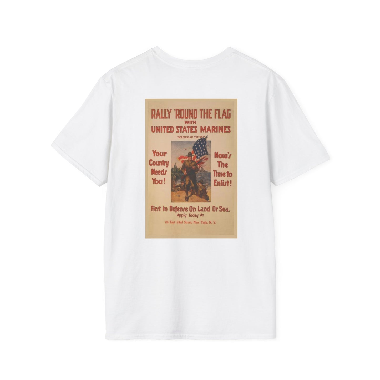 1st Marine Division Recruiting Poster T-Shirt