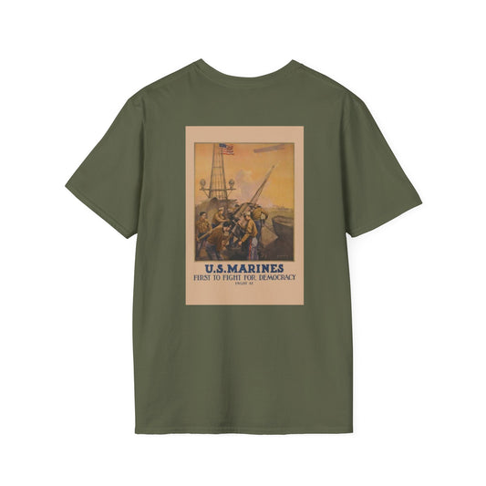 2nd Marine Division Recruiting Poster T-Shirt