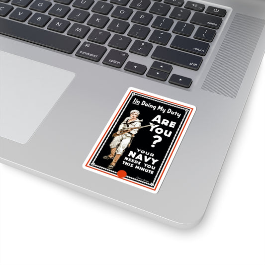 U.S. Navy Recruiting Poster Sticker