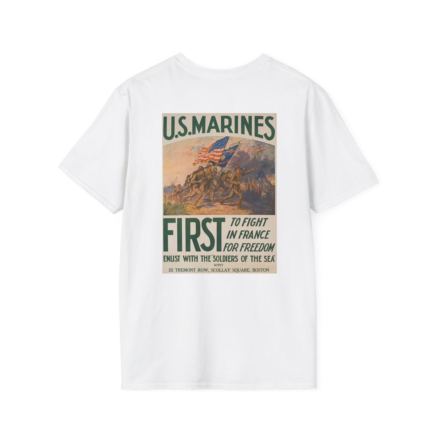 2nd Marine Division Recruiting Poster T-Shirt