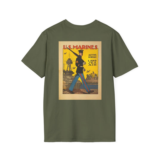 1st Marine Division Recruiting Poster T-Shirt