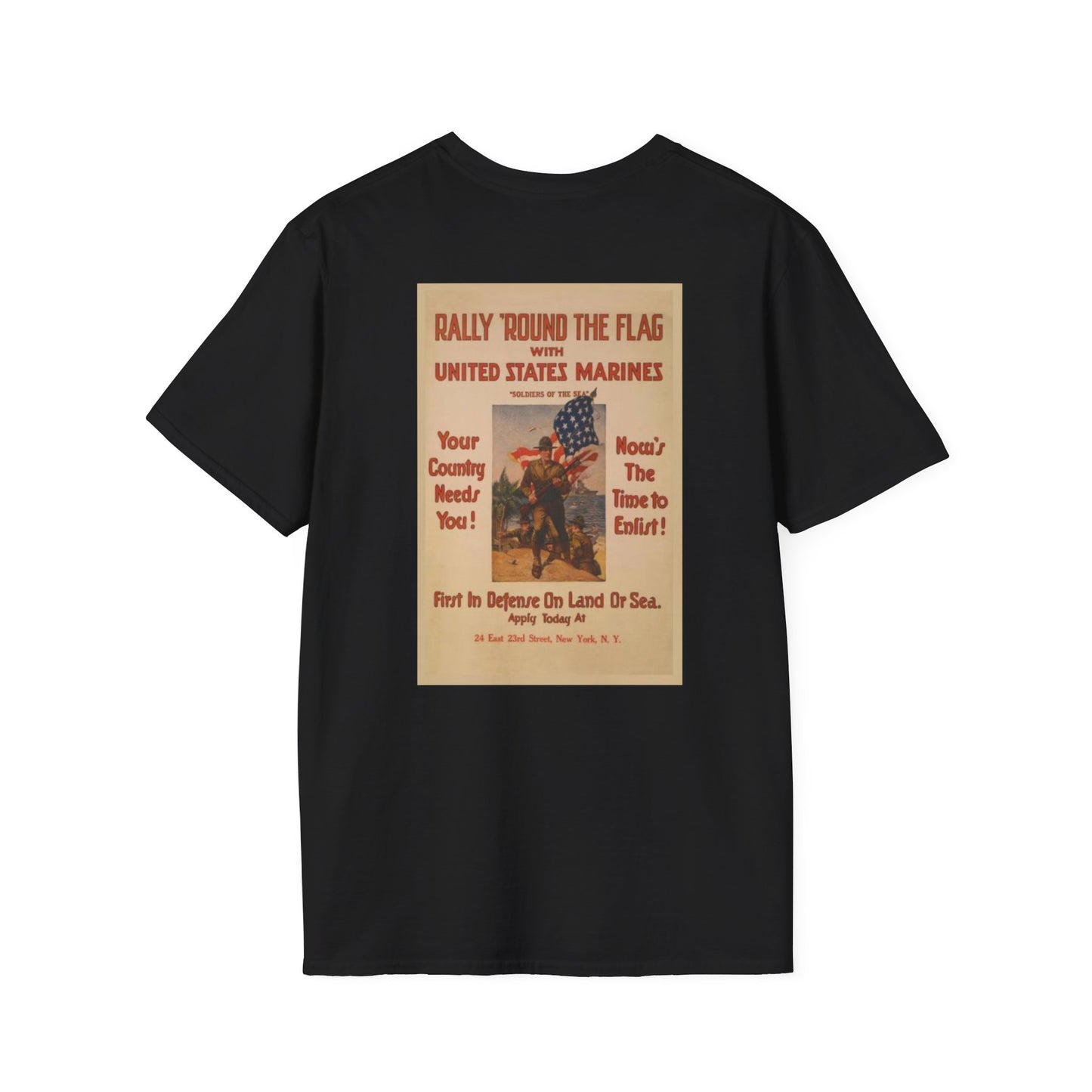2nd Marine Division Recruiting Poster T-Shirt
