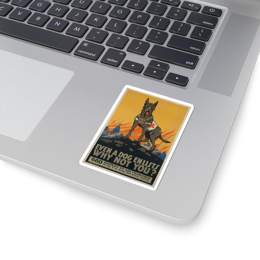 U.S. Army Recruiting Poster Sticker