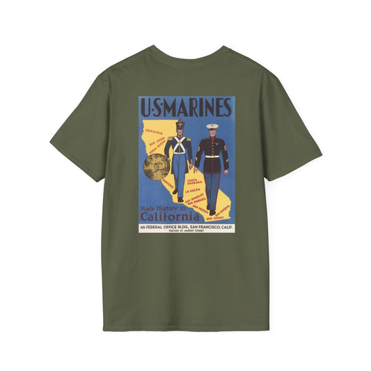 1st Marine Division Recruiting Poster T-Shirt