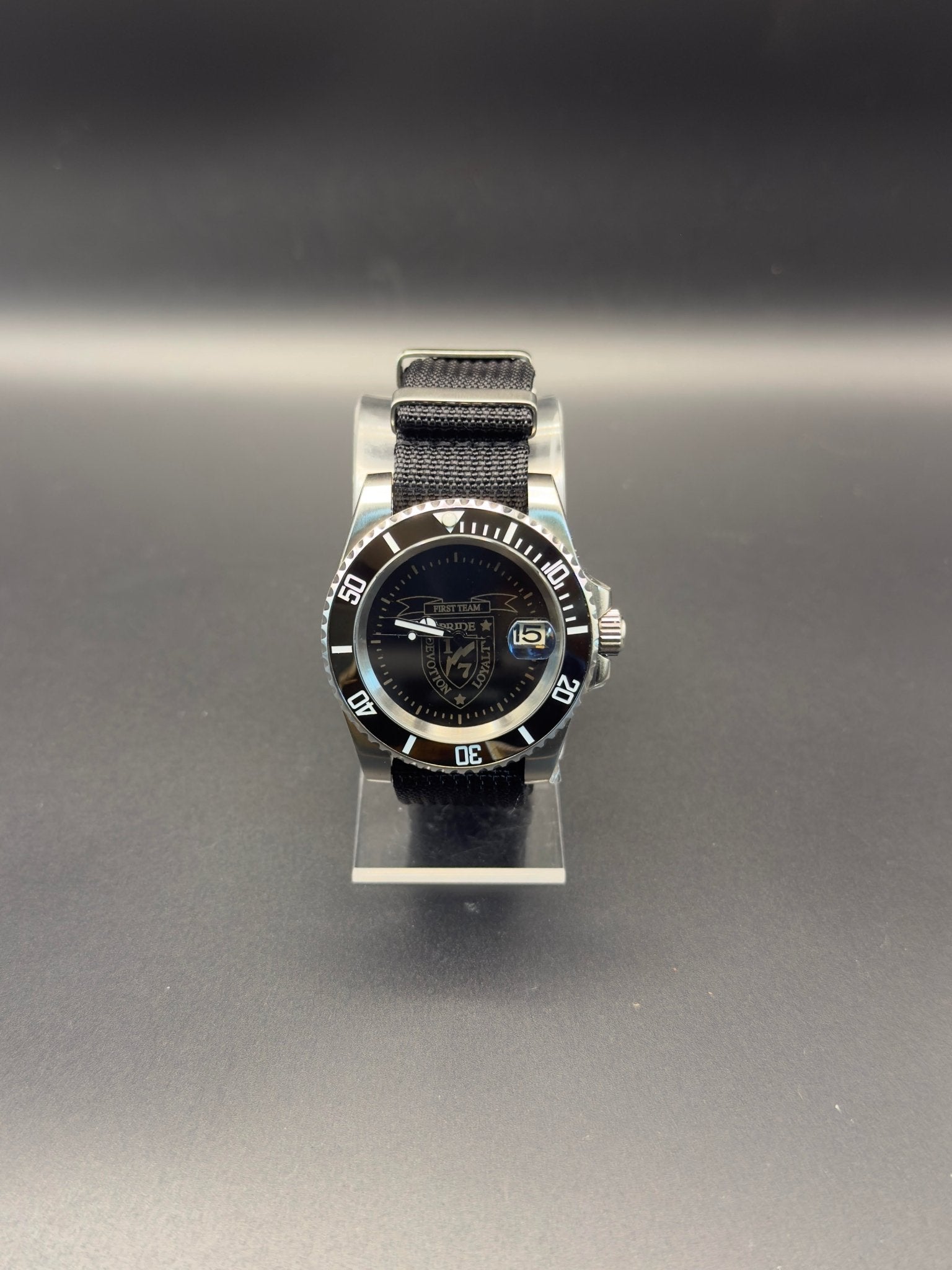 1st Battalion 7th Marines Diver - Custom Watch by Cartridge & Crown. - Watch. variant_title.