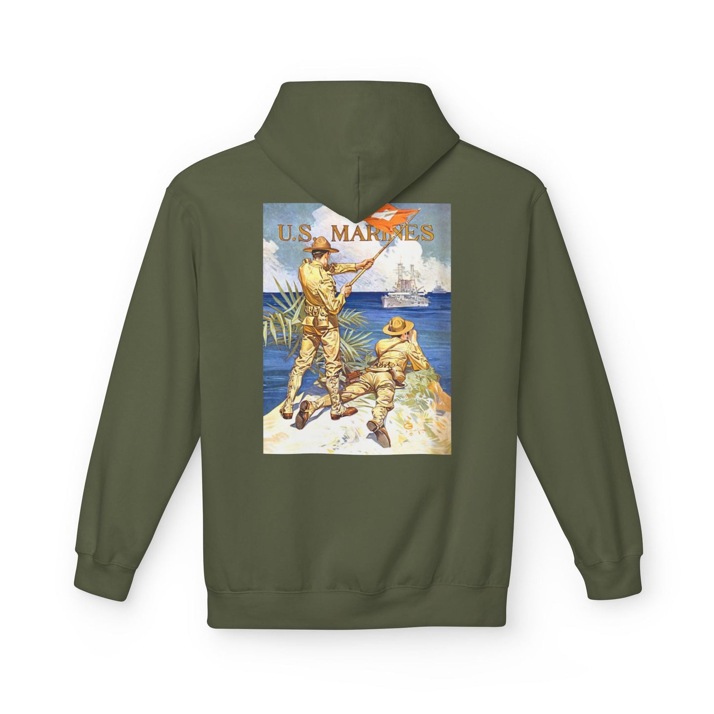 1st Marine Division Hoodie - Custom Watch by Cartridge & Crown. - Hoodie. variant_title.