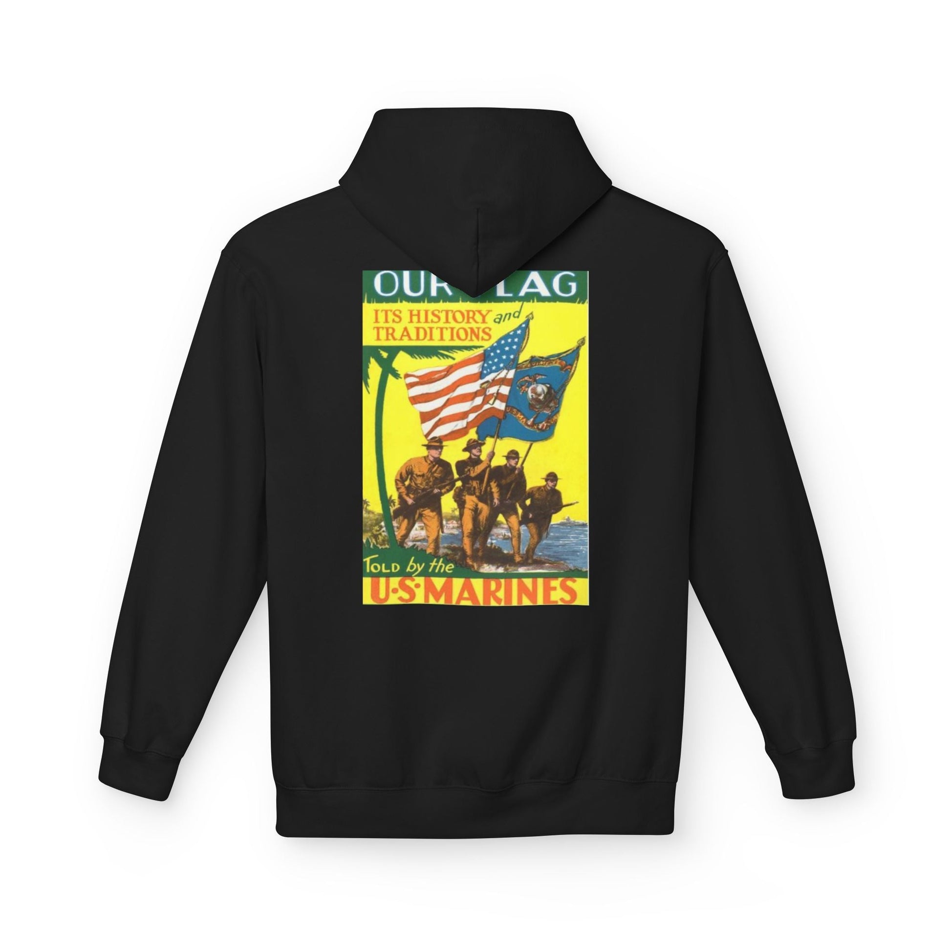 1st Marine Division Recruiting Poster Hoodie - Custom Watch by Cartridge & Crown. - Hoodie. variant_title.