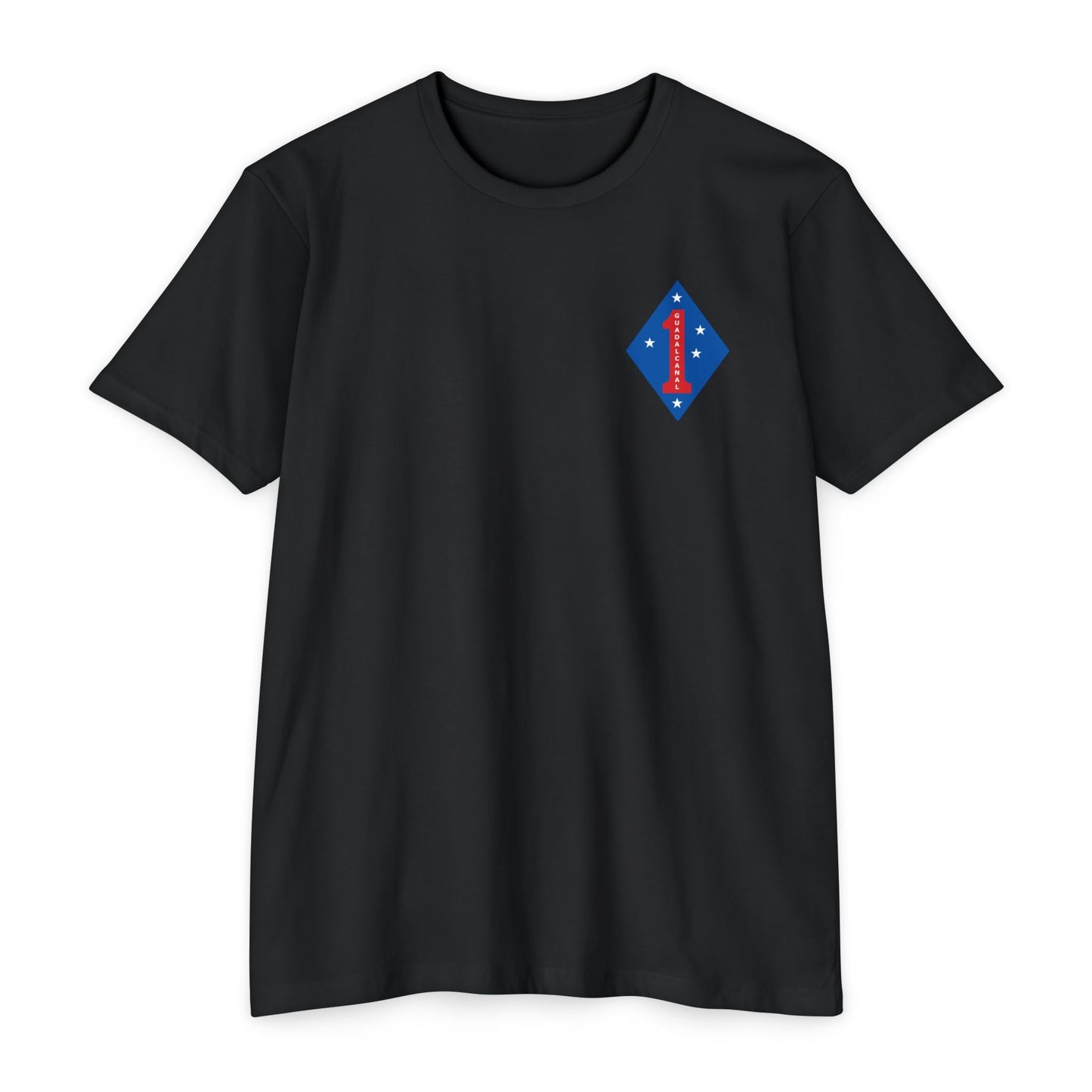 1st Marine Division Tee — Vintage Recruiting Back Print - Custom Watch by Cartridge & Crown. - T-Shirt. variant_title.