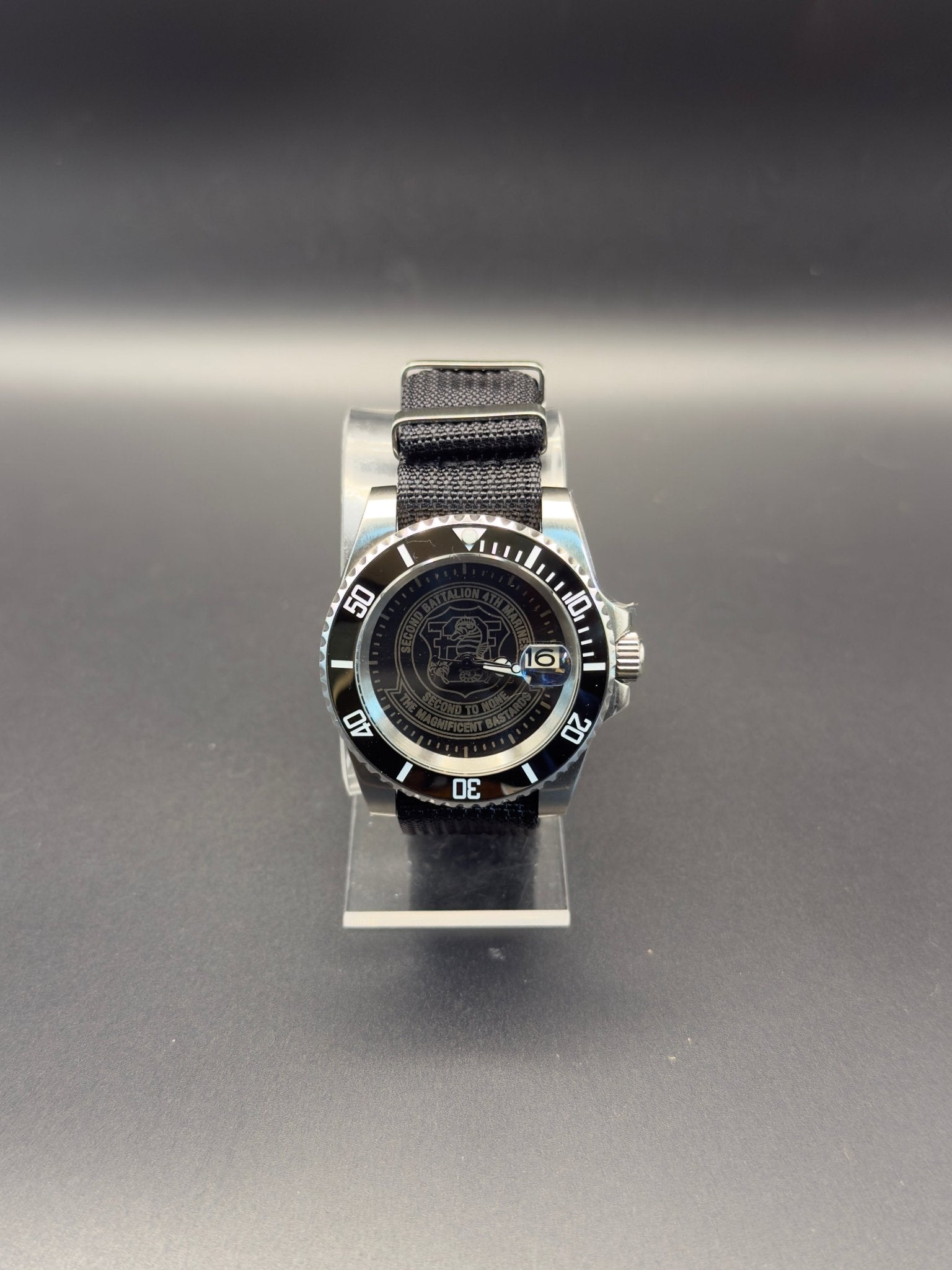 2nd Battalion 4th Marines Diver - Custom Watch by Cartridge & Crown. - Watch. variant_title.