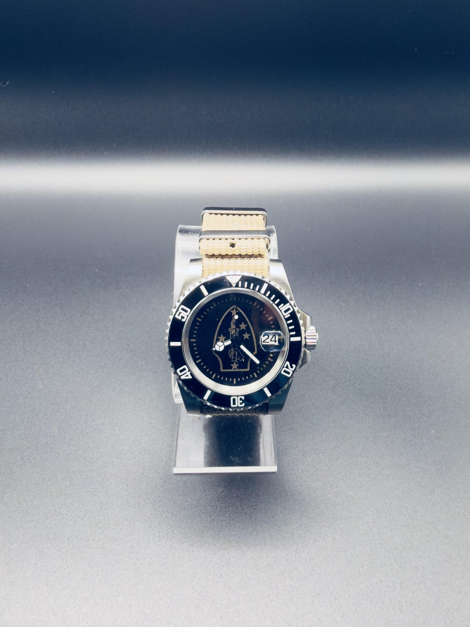 2nd Marine Division Diver - Custom Watch by Cartridge & Crown. - Watch. variant_title.