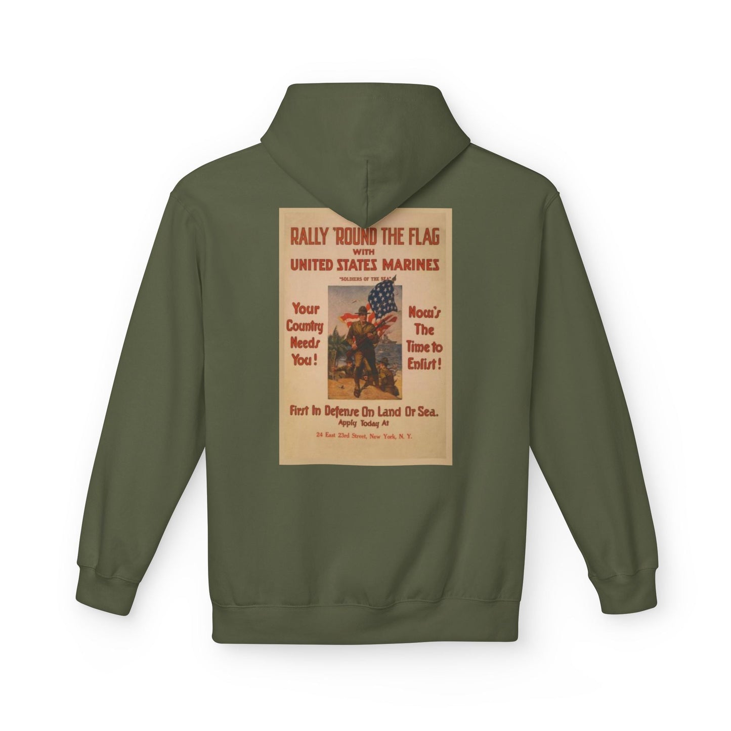 2nd Marine Division Hoodie - Custom Watch by Cartridge & Crown. - Hoodie. variant_title.
