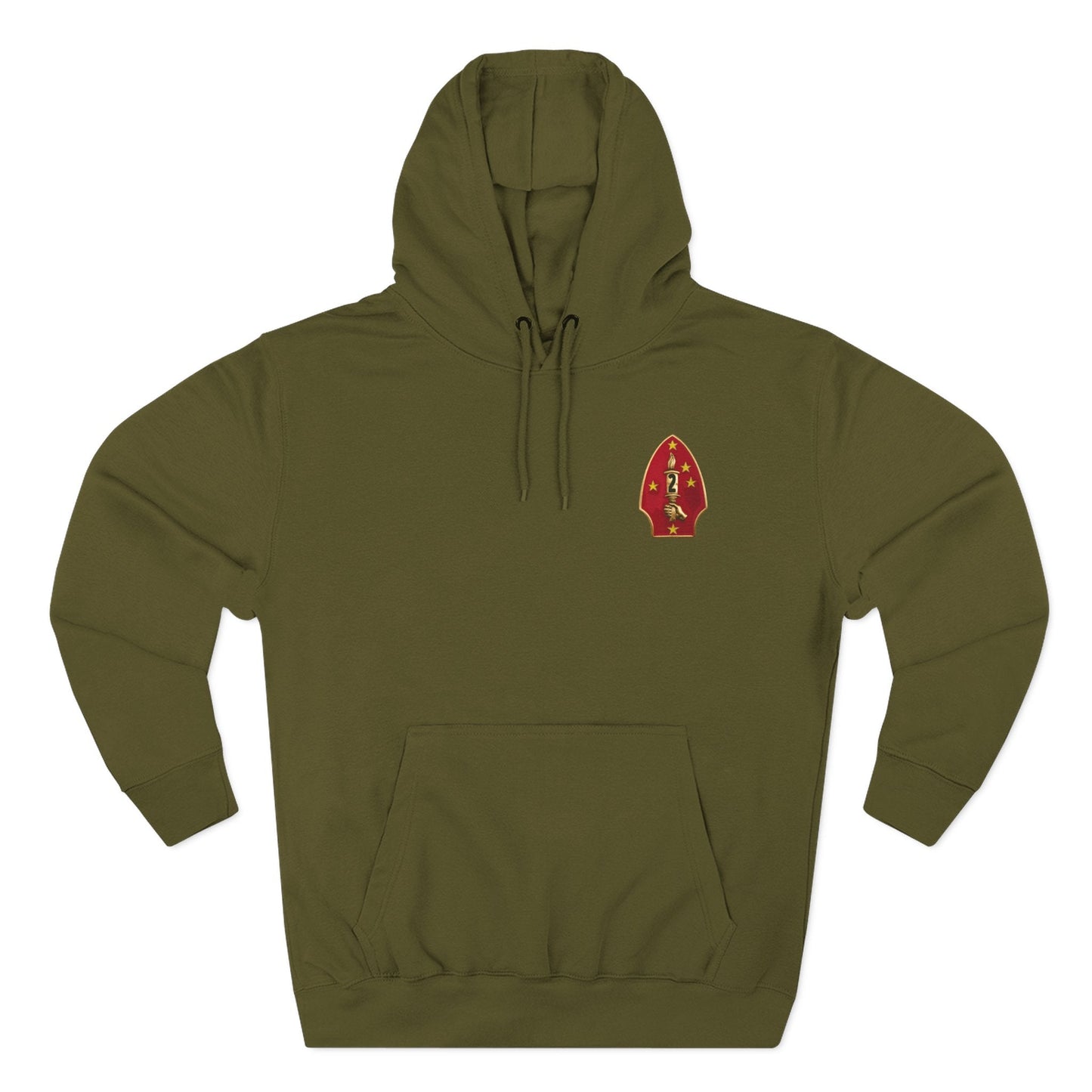 2nd Marine Division Hoodie — Vintage Recruiting Back Print - Custom Watch by Cartridge & Crown. - Hoodie. variant_title.