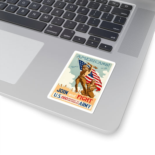 U.S. Army Recruiting Poster Sticker