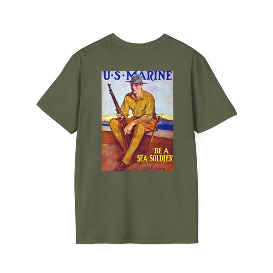 1st Marine Division Recruiting Poster T-Shirt