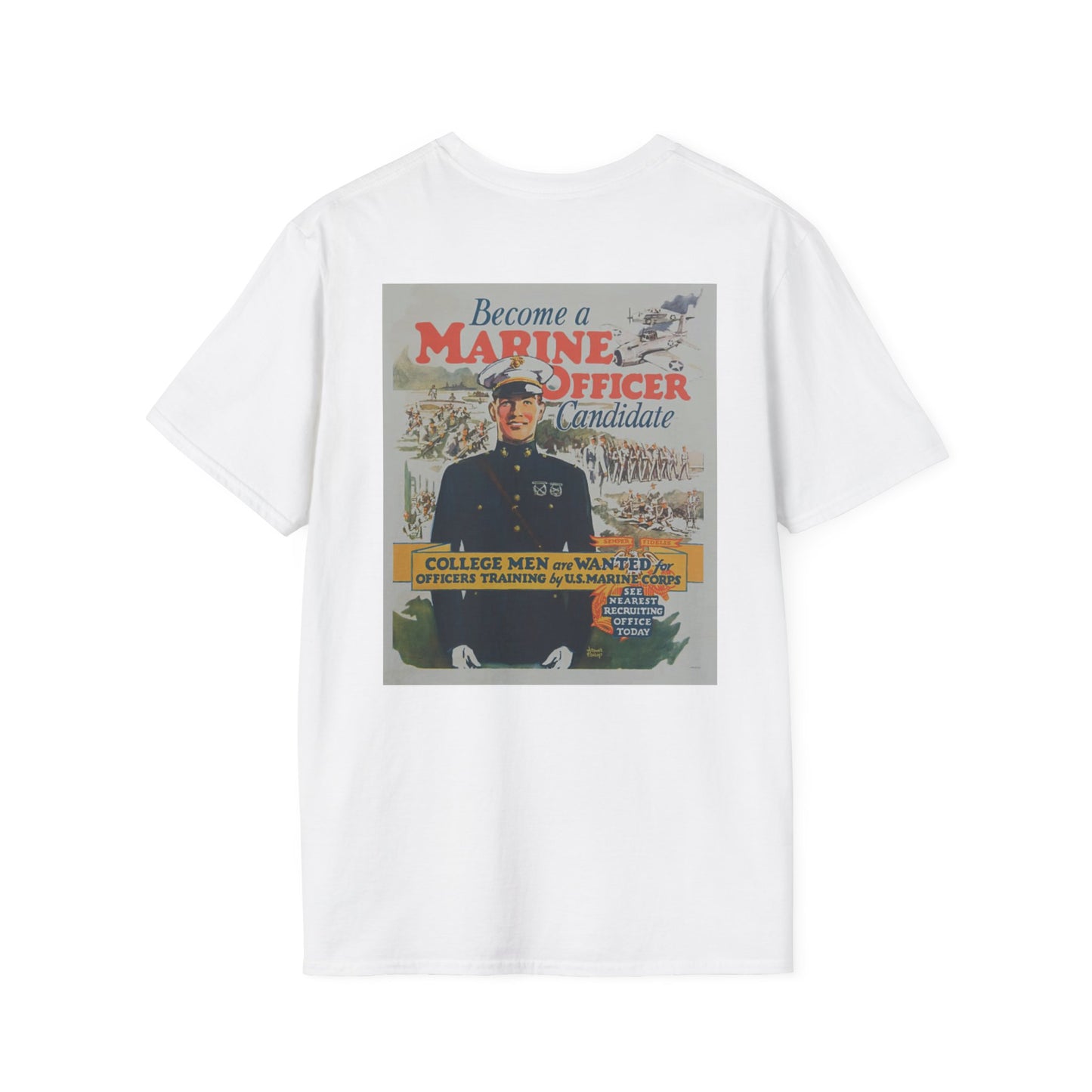 2nd Marine Division Recruiting Poster T-Shirt