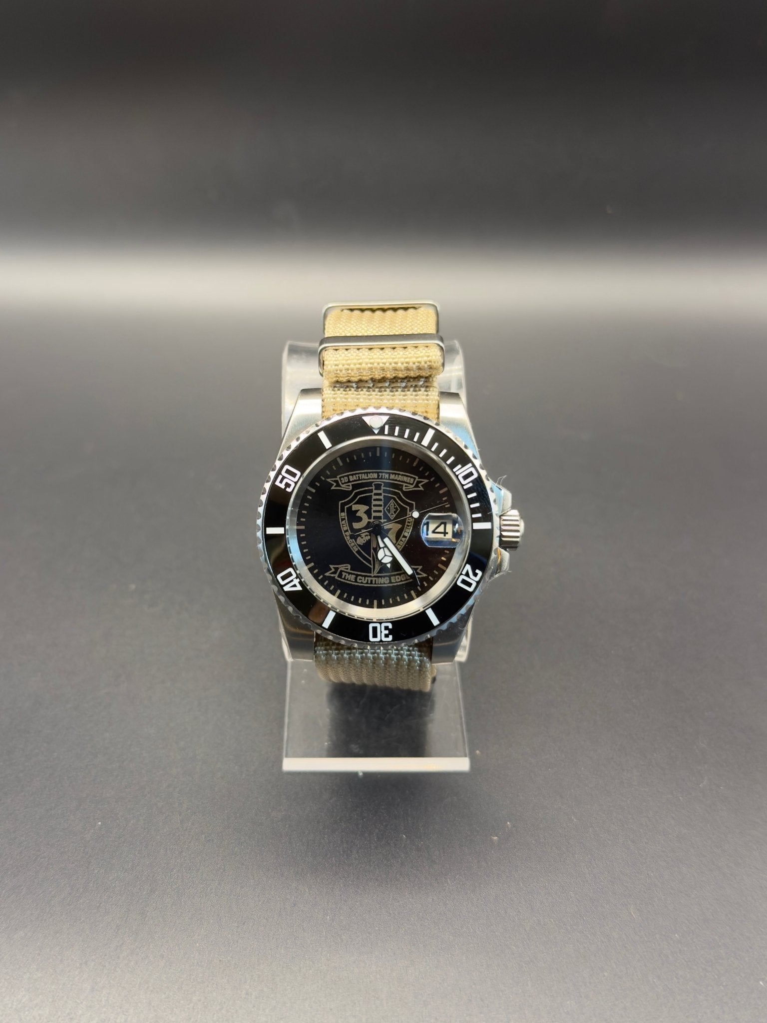 3rd Battalion 7th Marines Diver - Custom Watch by Cartridge & Crown. - Watch. variant_title.