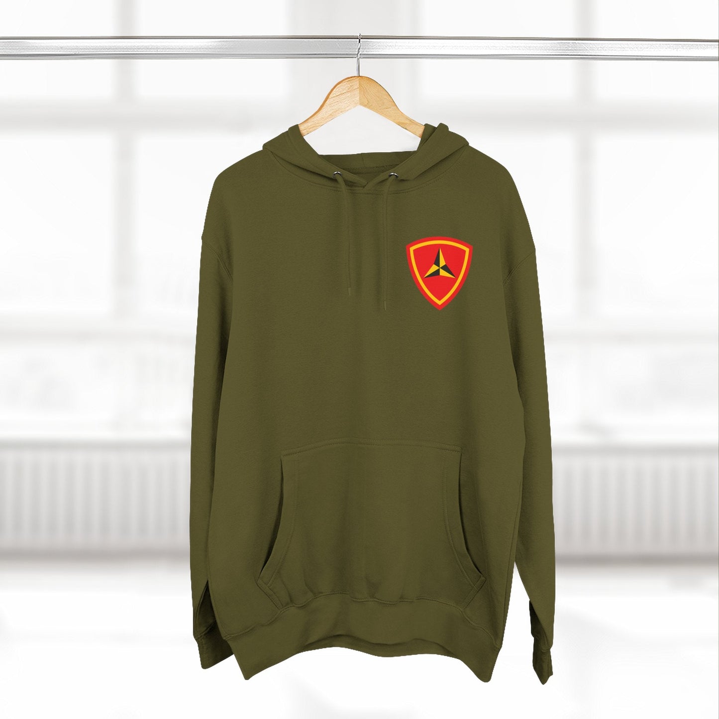 3rd Marine Division Hoodie — Vintage Recruiting Back Print - Custom Watch by Cartridge & Crown. - Hoodie. variant_title.