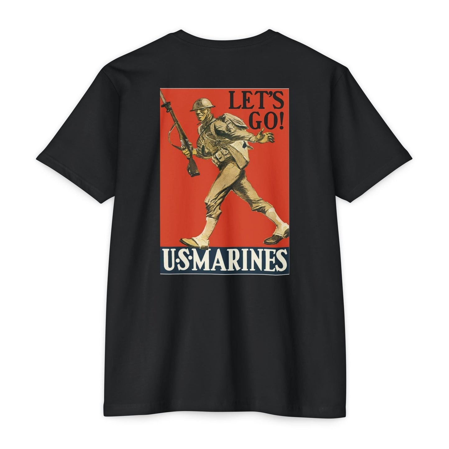 3rd Marine Division Tee — Vintage Recruiting Back Print - Custom Watch by Cartridge & Crown. - T-Shirt. variant_title.