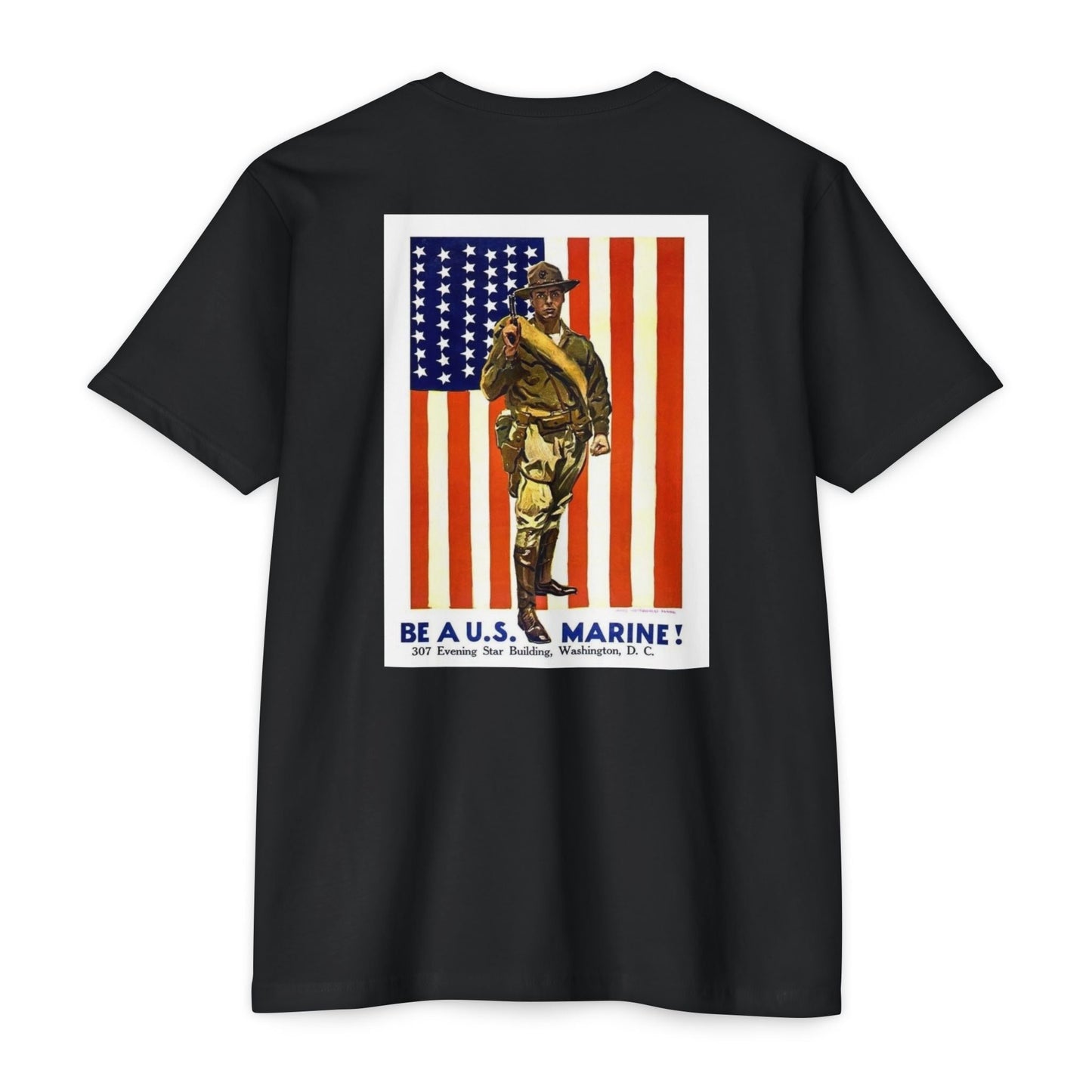 3rd Marine Division Tee — Vintage Recruiting Back Print - Custom Watch by Cartridge & Crown. - T-Shirt. variant_title.