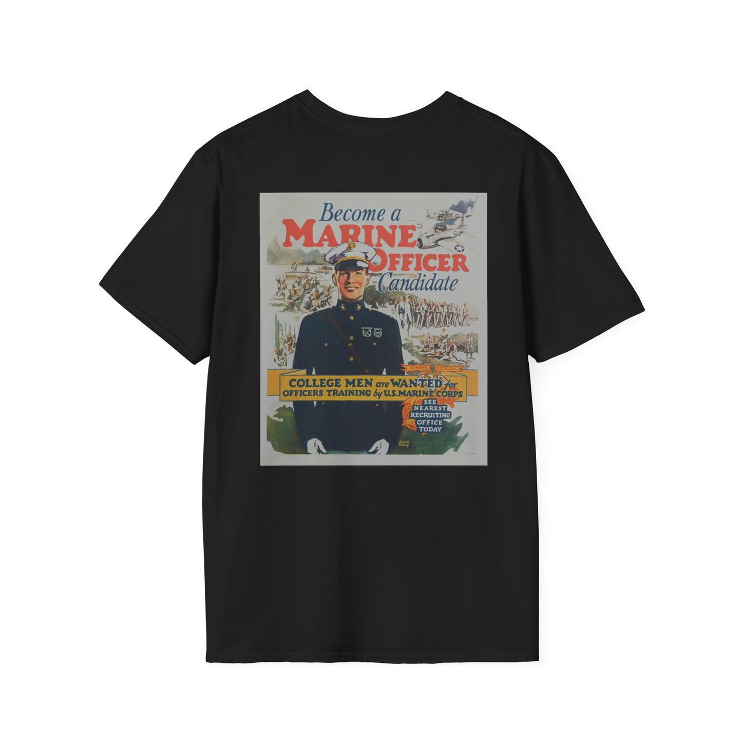 2nd Marine Division Recruiting Poster T-Shirt