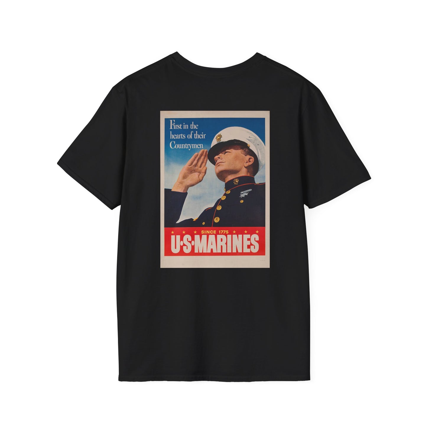 1st Marine Division Recruiting Poster T-Shirt