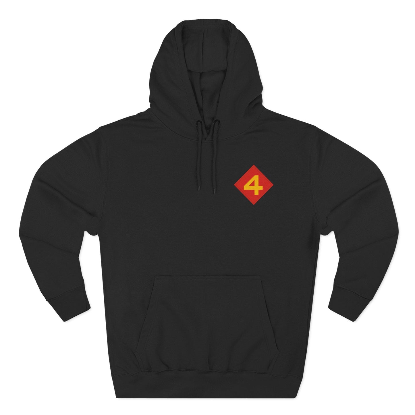 4th Marine Division Hoodie — Vintage Recruiting Back Print - Custom Watch by Cartridge & Crown. - Hoodie. variant_title.