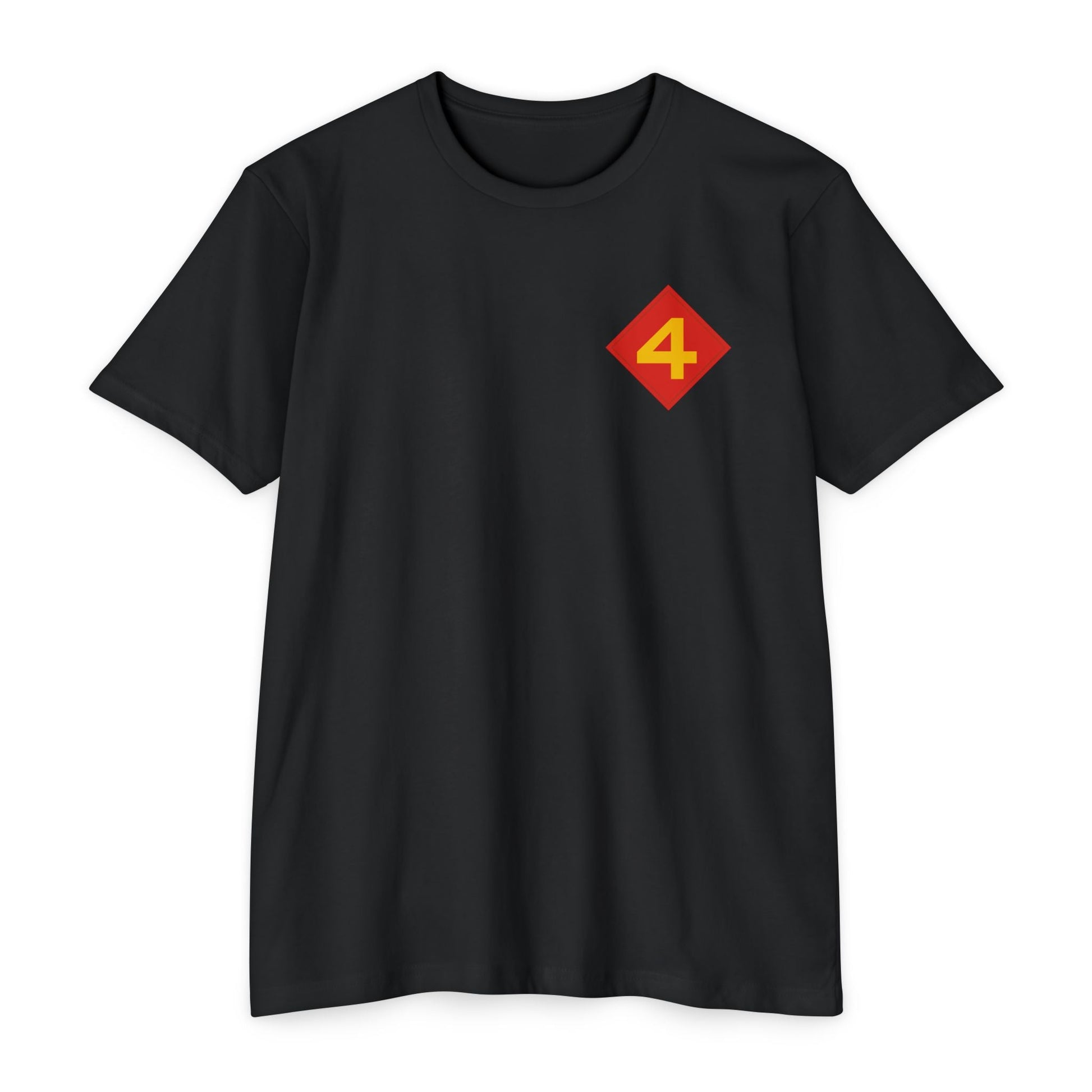4th Marine Division Tee — Vintage Recruiting Back Print - Custom Watch by Cartridge & Crown. - T-Shirt. variant_title.