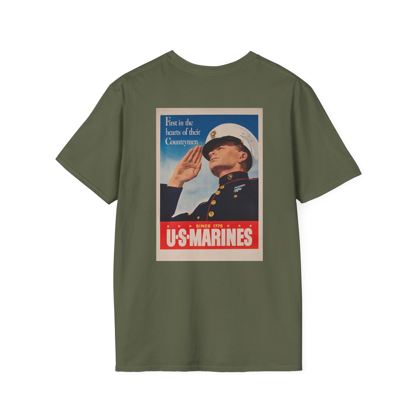 2nd Marine Division Recruiting Poster T-Shirt