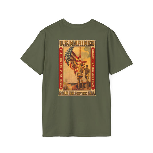2nd Marine Division Recruiting Poster T-Shirt