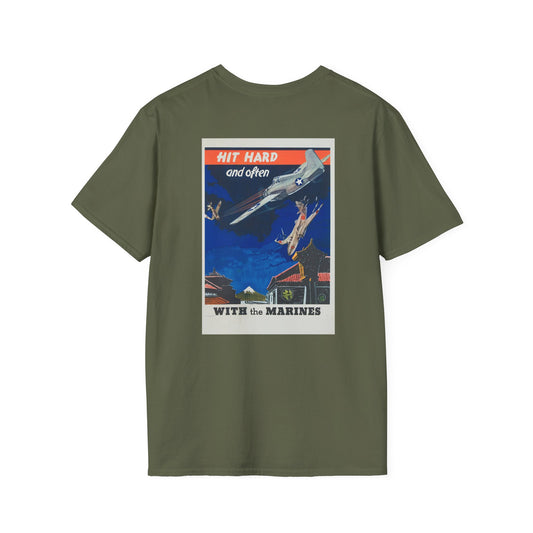 2nd Marine Division Recruiting Poster T-Shirt