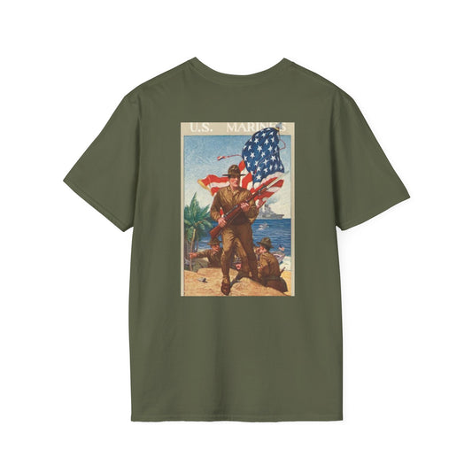 1st Marine Division Recruiting Poster T-Shirt