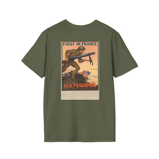 1st Marine Division Recruiting Poster T-Shirt