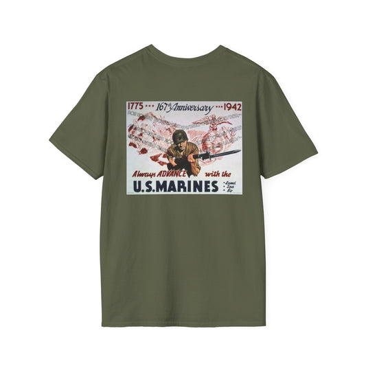 1st Marine Division Recruiting Poster T-Shirt