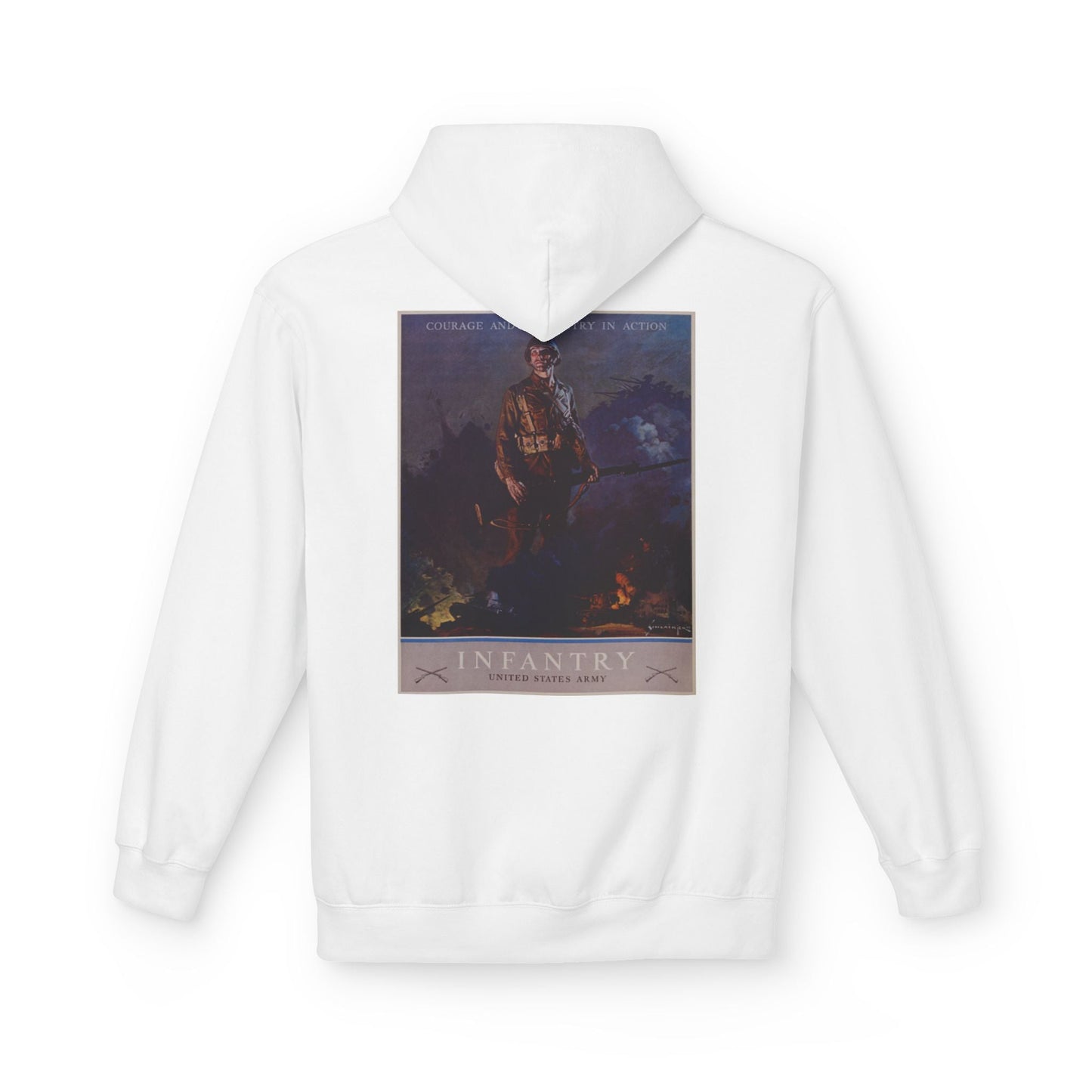 Department of the Army Recruiting Poster Hoodie - Custom Watch by Cartridge & Crown. - Hoodie. variant_title.