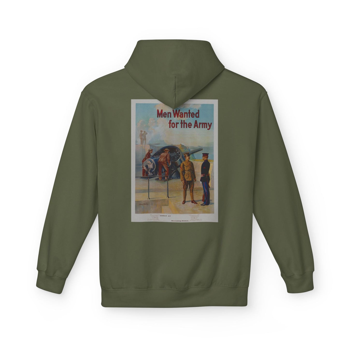 Department of the Army Recruiting Poster Hoodie - Custom Watch by Cartridge & Crown. - Hoodie. variant_title.