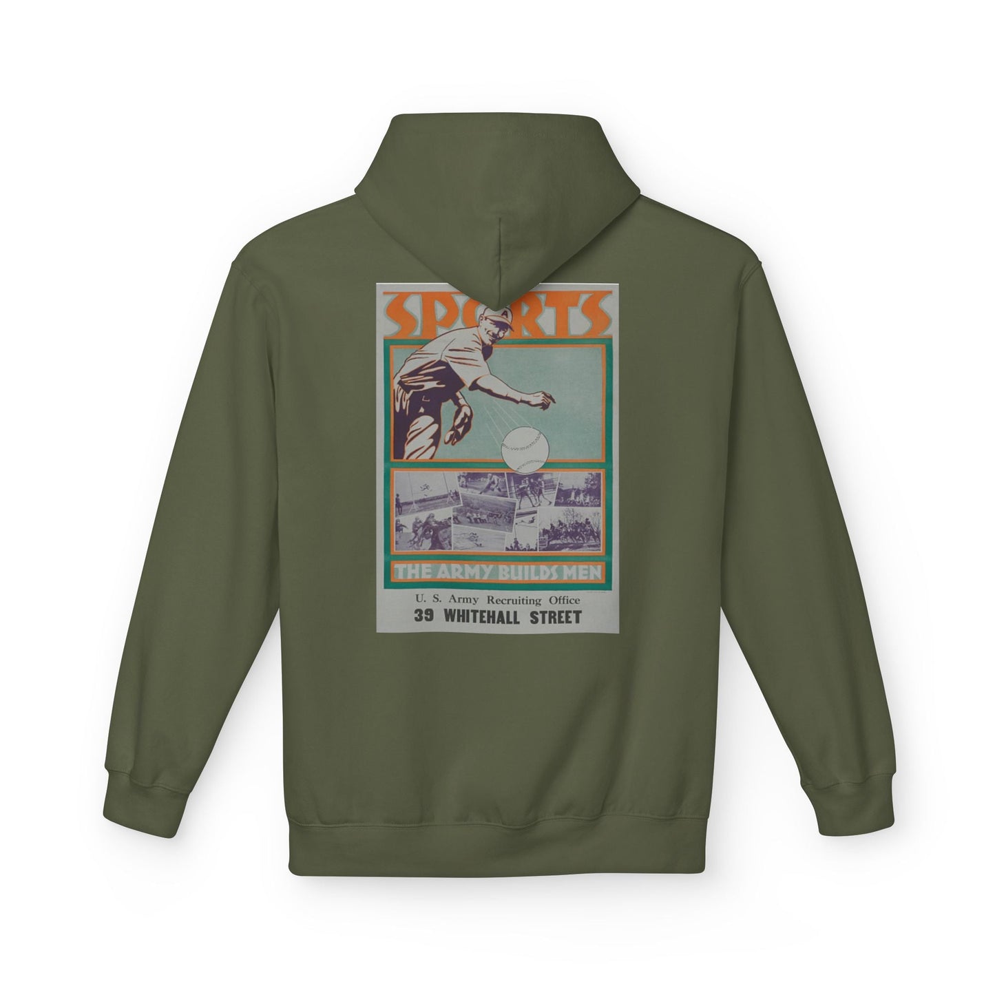 Department of the Army Recruiting Poster Hoodie - Custom Watch by Cartridge & Crown. - Hoodie. variant_title.