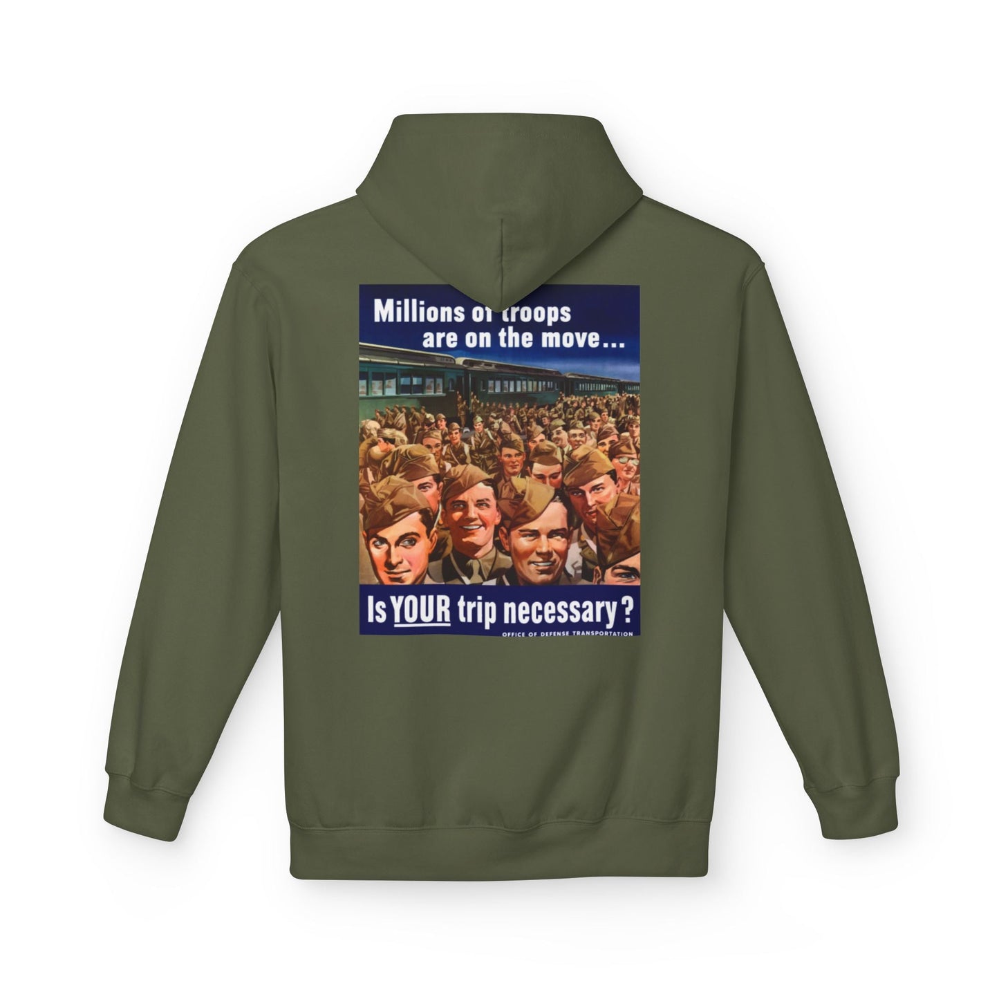 Department of the Army Recruiting Poster Hoodie - Custom Watch by Cartridge & Crown. - Hoodie. variant_title.
