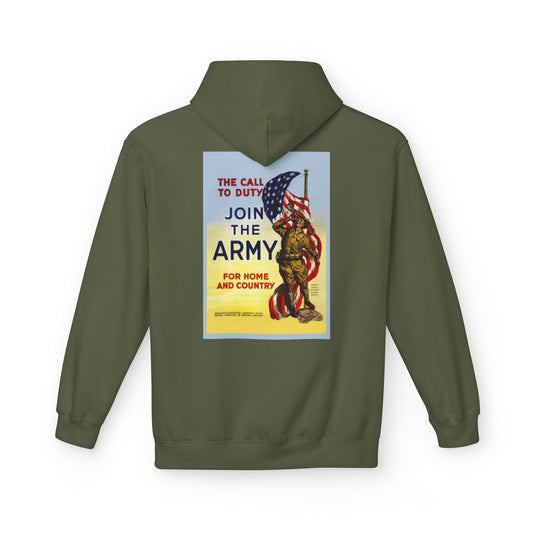Department of the Army Recruiting Poster Hoodie - Custom Watch by Cartridge & Crown. - Hoodie. variant_title.