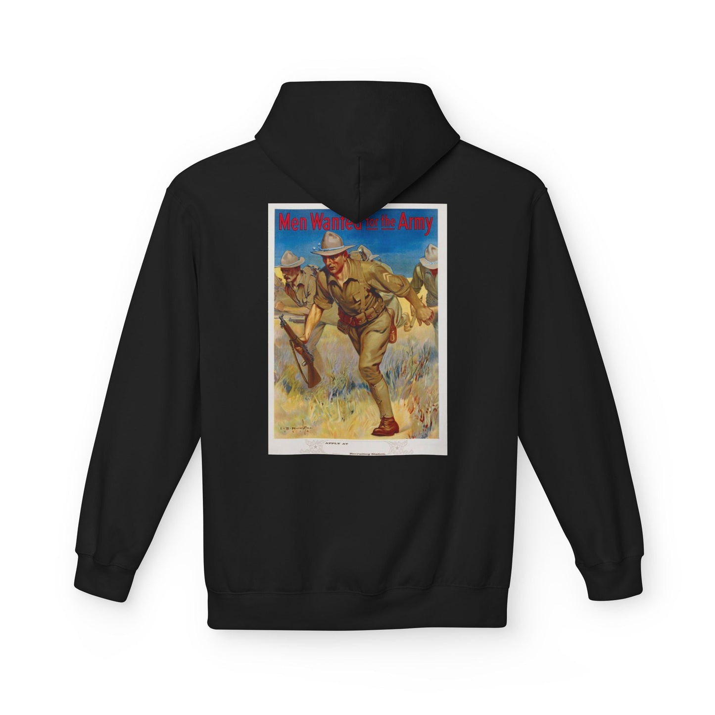 Department of the Army Recruiting Poster Hoodie - Custom Watch by Cartridge & Crown. - Hoodie. variant_title.