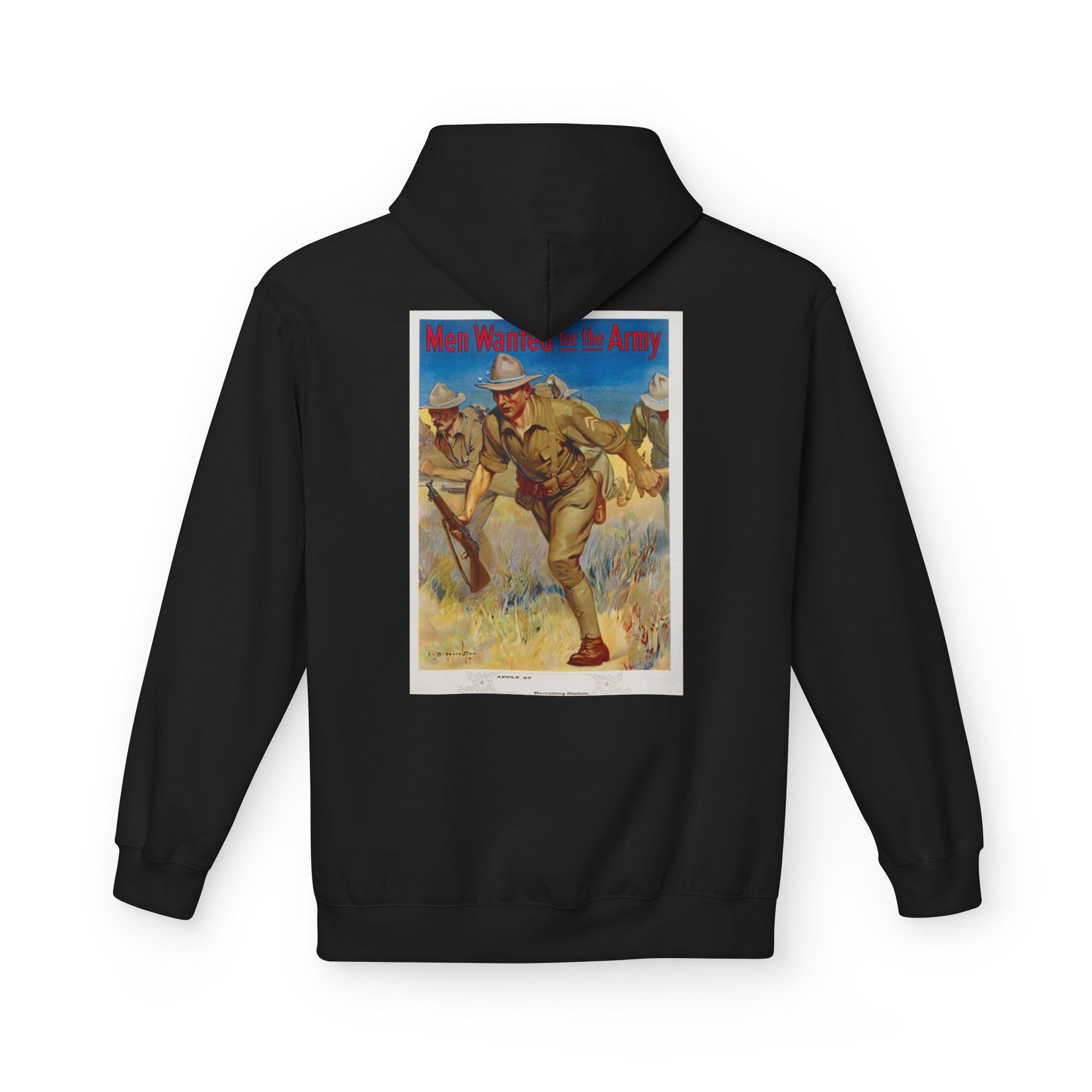 Department of the Army Recruiting Poster Hoodie - Custom Watch by Cartridge & Crown. - Hoodie. variant_title.