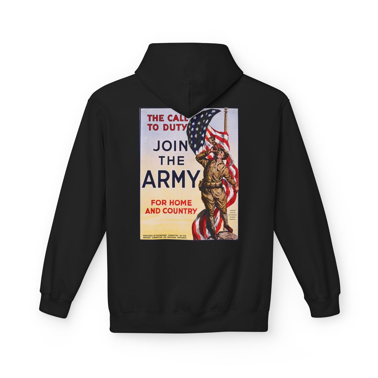 Department of the Army Recruiting Poster Hoodie - Custom Watch by Cartridge & Crown. - Hoodie. variant_title.